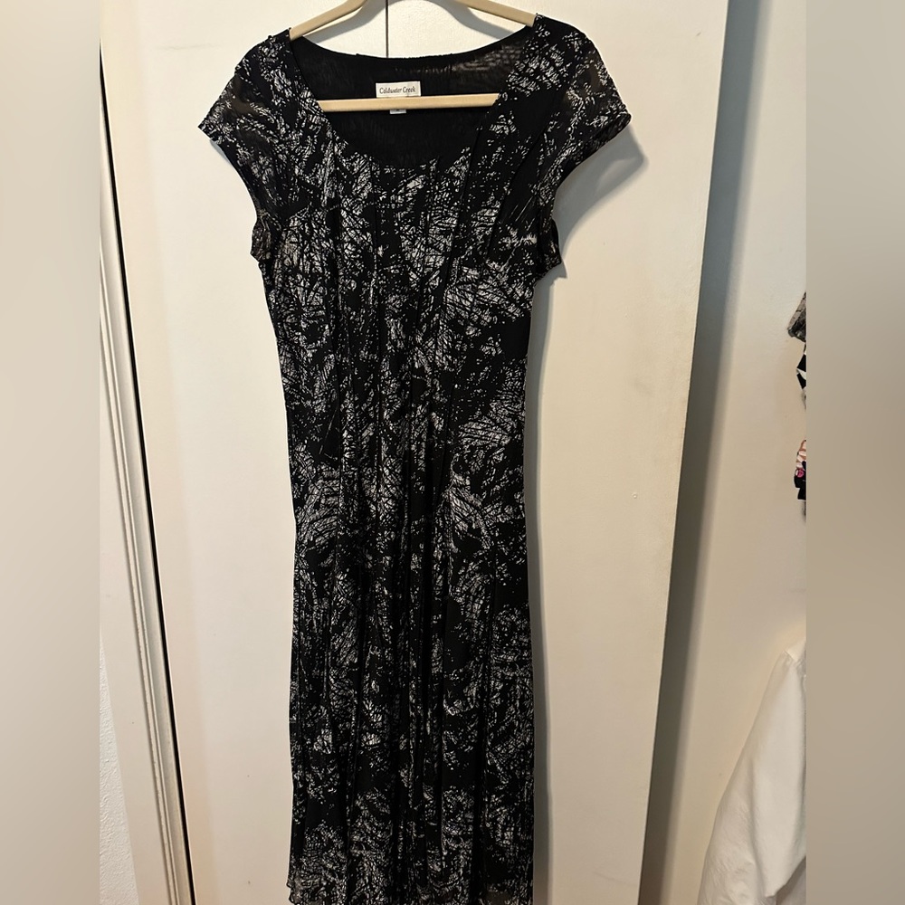 Coldwater creek size 14 midi dress